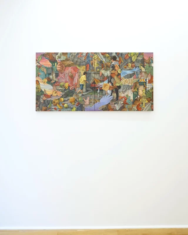 [A very Ordinary Day] artist @shinpeiokawa 

🇬🇧Born in 1983 in Tokyo, Japan, the artist has developed a multi-faceted body of work combining images from landscapes marked by time, fragments of personal memory and references to art history. 
————-

🇫🇷 Né en 1983 à Tokyo, Japon, l’artiste développe une œuvre plurielle en combinant des images issues de paysages marqués par le temps, des fragments de mémoire personnelle et des références à l’histoire de l’art. 

🖼️The Bird That Flees, the Sky That Stays, 2024
Oil on canvas, 121,2 x 60,6cm
 

#shinpeiokawa #painting #exhibition #galeriepj #japaneseart #contemporaryart